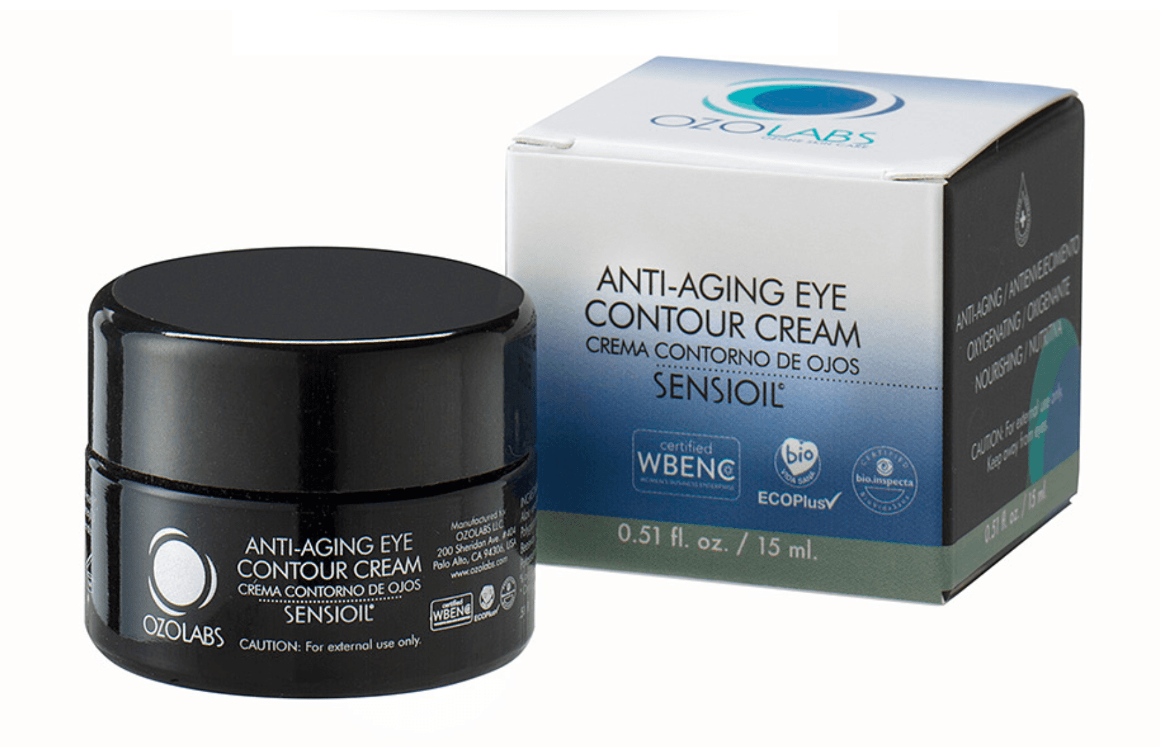 ORGANIC EYE CONTOUR CREAM, 15 ml /.5 fl oz